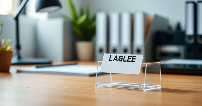 Porta Etiqueta PVC: Organize e Identifique com Estilo Porta Etiqueta PVC: Organize e Identifique com Estilo