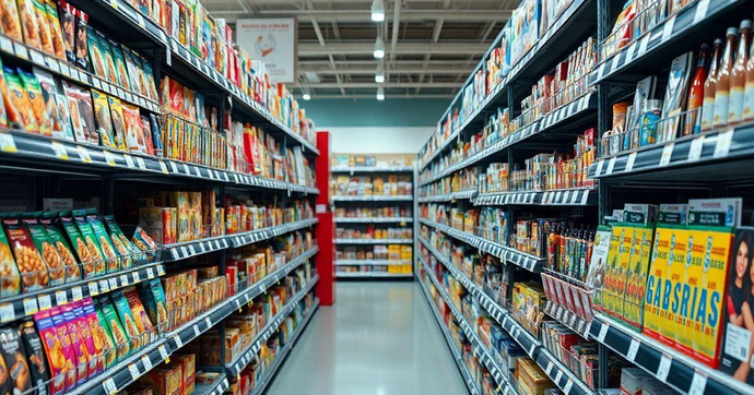 Porta Etiquetas para Gondolas de Supermercado