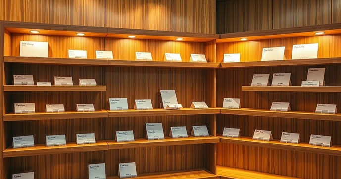 Porta Etiquetas para Prateleiras: Organização e Estilo em Seu Negócio Porta Etiquetas para Prateleiras: Organização e Estilo em Seu Negócio