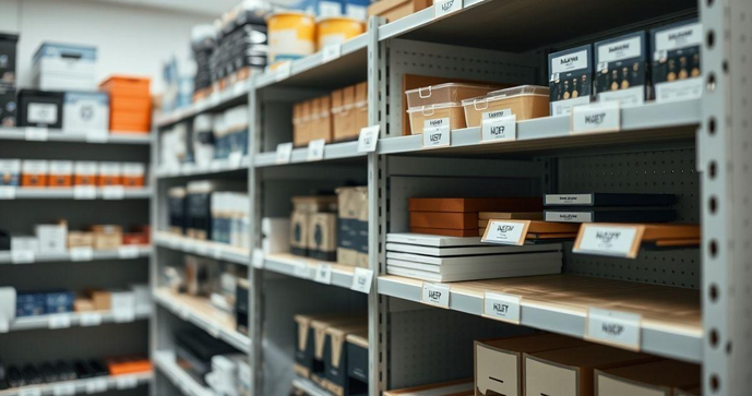 Porta Etiquetas para Prateleiras: Como Escolher e Organizar com Eficiência Porta Etiquetas para Prateleiras: Como Escolher e Organizar com Eficiência