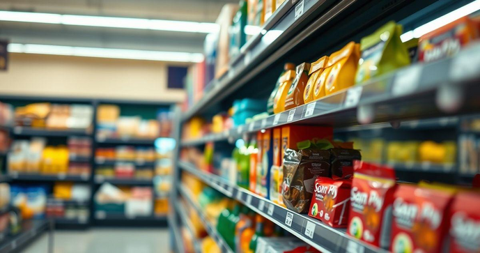 Porta etiquetas para gôndolas de supermercado: padronização visual
