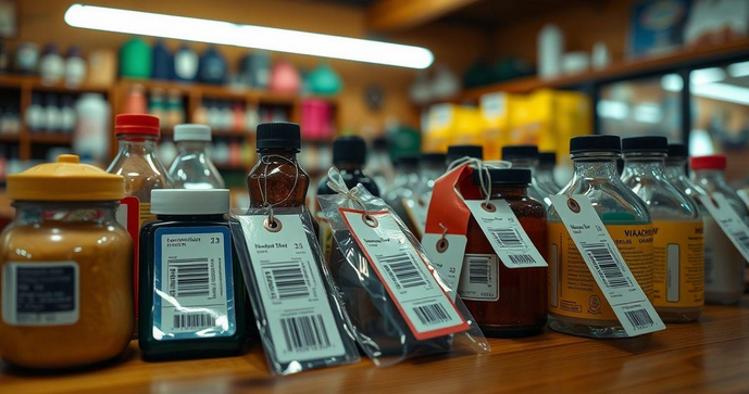 Porta preço e etiqueta: organização para pontos de venda