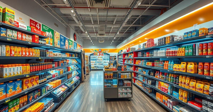 Destaque produtos com testeira para gondola Destaque produtos com testeira para gondola
