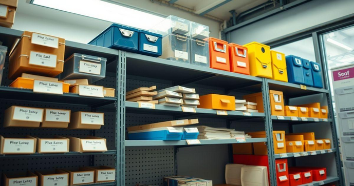 Flexibilidade em perfil porta etiqueta industrial